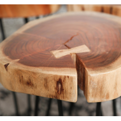 Rhodes - Sofabordsst i massivt akacietr