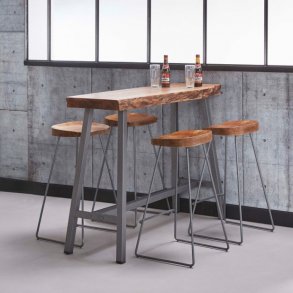  Brixx- barbord, 46 x 125 cm., massiv akacie