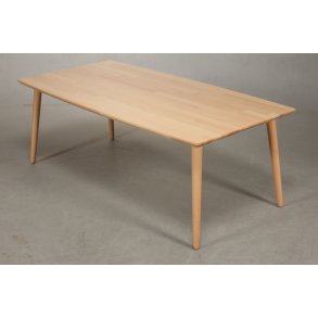 Lumber - sofabord i massiv b�g, rektangul�r 140 x 80 cm.