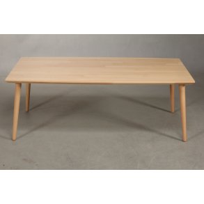 Lumber - sofabord i massiv b�g, rektangul�r 130 x 70 cm.