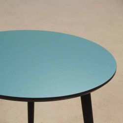 CT20 - sofabord i turkis laminat, 4 st�rrelser