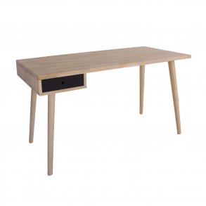 Duxx - Skrivebord med 1 skuffe, eg