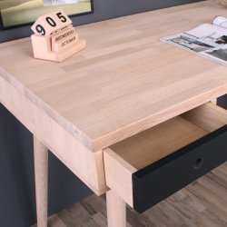 Duxx - Skrivebord med 1 skuffe, eg