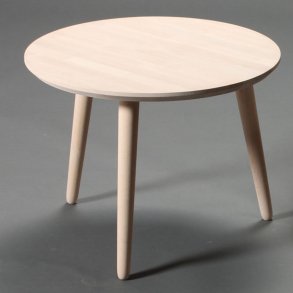 Lumber - sofabord i massiv b�g, � 60 cm