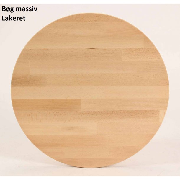 Lumber - sofabord i massiv bg,  organisk trekant 80 x 60 cm