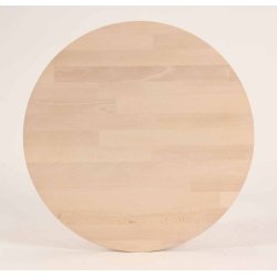 Lumber - sofabord i massiv bg,  organisk trekant 93 x 65 cm
