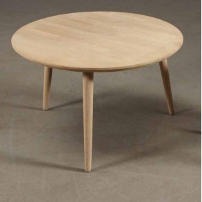 Lumber - sofabord i massiv eg,   70 cm