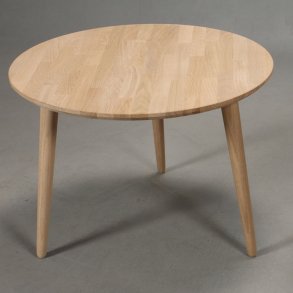 Lumber - sofabord i massiv eg,  � 80 cm