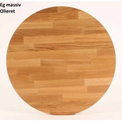 Lumber - sofabord i massiv eg, � 50 cm