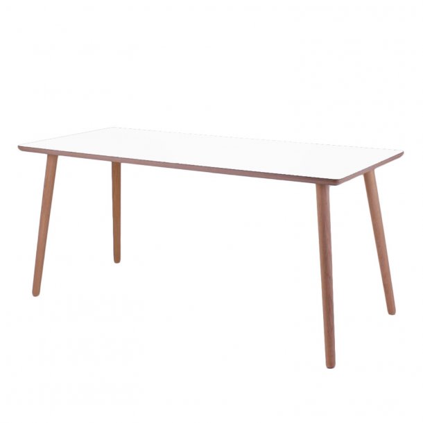 Dimm - Skrivebord, farvet h�jtrykslaminat, ege ben